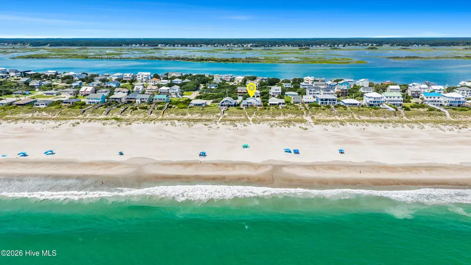 129 S Anderson Boulevard A, Topsail Beach, NC 28445 — 4-bedroom waterfront condo in Topsail Inlet Terrace, Topsail Beach, NC, photo 1 of 55
