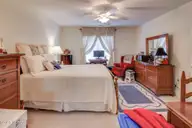 203 Diamond Cove, Newport, NC 28570 — 2-bedroom condo in The Coves at Newport, Newport, NC, photo 15 of 27: Master bedroom