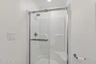 2008 E Fort Macon Road H-1, Atlantic Beach, NC 28512 — 2-bedroom waterfront condo in Southwinds, Atlantic Beach, NC, photo 17 of 36: Master Walk in Shower