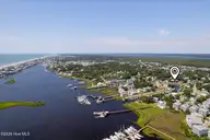212 Teakwood Drive, Carolina Beach, NC 28428 — 3-bedroom waterfront home in Pleasure Cay, Carolina Beach, NC, photo 10 of 46: Aerial View