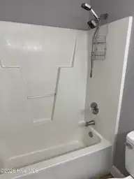 114 Charlton Road, Hubert, NC 28539 — 2-bedroom townhome in Foxtrace Point, Hubert, NC, photo 9 of 17: Master Shower