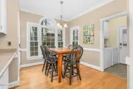 4209 Fairhaven Drive, Rocky Mount, NC 27803 — 4-bedroom home in Fairfield, Rocky Mount, NC, photo 13 of 47: Eat-in Kitchen