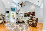 497 Broomsedge Court SE, Bolivia, NC 28422 — 4-bedroom waterfront home in Winding River Plantation, Bolivia, NC, photo 10 of 60: Living Room 2