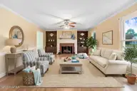 2311 Alyson Drive N, Wilson, NC 27896 — 3-bedroom home in Spring Lake, Wilson, NC, photo 10 of 43: Virtual Staged Living Room
