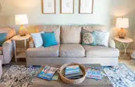 201 Freeman Lane C, Atlantic Beach, NC 28512 — 2-bedroom waterfront townhome in Club Colony, Atlantic Beach, NC, photo 7 of 33: Living