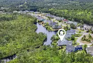 4221 Skeffington Court, Southport, NC 28461 — 3-bedroom waterfront home in St James, Southport, NC, photo 6 of 71: Large Wooded Area Behind Home