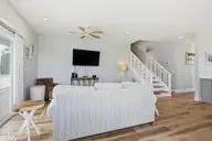 111 Jade Street, Beaufort, NC 28516 — 3-bedroom home in Jade Point, Beaufort, NC, photo 13 of 49: Living Room steps to 3rd level