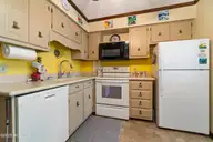 2008 E Ft Macon Road H16, Atlantic Beach, NC 28512 — 2-bedroom waterfront condo in Southwinds, Atlantic Beach, NC, photo 15 of 41: Kitchen View