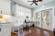 6463 Timber Hitch Drive SW, Ocean Isle Beach, NC 28469 — 3-bedroom waterfront home in Waterway Cove, Ocean Isle Beach, NC, photo 12 of 50: Entry to Kitchen