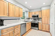 22 Pine Lake Drive, Whispering Pines, NC 28327 — 3-bedroom waterfront home in Pine Lakes, Whispering Pines, NC, photo 10 of 53: Bright and Functional Kitchen!