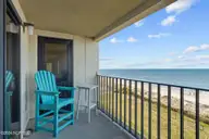 1505 Salter Path Road 304, Indian Beach, NC 28512 — 2-bedroom waterfront condo in Summer Winds Condominiums, Indian Beach, NC, photo 6 of 53: Covered Balcony