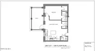 805 Mulberry Street Unit 201, Beaufort, NC 28516 — 1-bedroom condo in 805 Mulberry, Beaufort, NC, photo 16 of 22: Floor Plan
