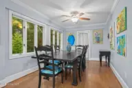 1600 Chip Shot Drive, Morehead City, NC 28557 — 3-bedroom home in Country Club East, Morehead City, NC, photo 16 of 57: dining in kitchen