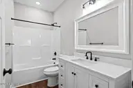 48 B P Court, Rocky Mount, NC 27804 — 3-bedroom home in Windstone, Rocky Mount, NC, photo 17 of 30: Hallway Bathroom