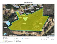 549 Lucas Road, West End, NC 27376 — 3-bedroom waterfront home in West End, West End, NC, photo 3 of 43: Rough Acreage Map 19 acres