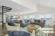 7313 Ocean Drive, Emerald Isle, NC 28594 — 5-bedroom waterfront home in Oakland Hills, Emerald Isle, NC, photo 5 of 66: Living Area View 2