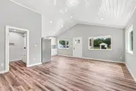 165 Long Pond Loop, Swansboro, NC 28584 — 2-bedroom waterfront condo in Cabins at Old Horse, Swansboro, NC, photo 5 of 25: Great Room View 2