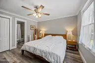 1904 Paulette Road, Morehead City, NC 28557 — 3-bedroom waterfront home in Sunrise Point, Morehead City, NC, photo 17 of 40: Master Bedroom