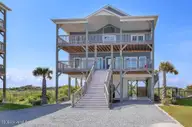 1079 New River Inlet Road, North Topsail Beach, NC 28460 — 8-bedroom waterfront home, North Topsail Beach, NC, photo 1 of 54