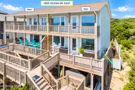 7803 Ocean Drive East, Emerald Isle, NC 28594 — 4-bedroom waterfront townhome, Emerald Isle, NC, photo 9 of 62: 7803 Ocean Dr. E Drone Rev5_1