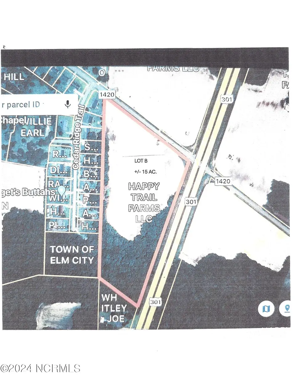 Lot B Us 301 Highway N, Elm City, NC 27822 — lot, Elm City, NC, photo 1 of 2