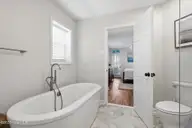 2508 Ocean Drive 14a1, Emerald Isle, NC 28594 — 2-bedroom waterfront condo in Ocean Reef, Emerald Isle, NC, photo 24 of 50: Soaking Tub