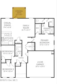 143 N Squires Run Lane, Richlands, NC 28574 — 3-bedroom home in Squires Run Village, Richlands, NC, photo 2 of 2