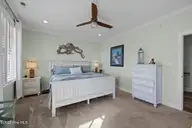 127 Sound Point Drive, Harkers Island, NC 28531 — 4-bedroom home in Cape Point Village, Harkers Island, NC, photo 18 of 56: Master Bedroom View 3
