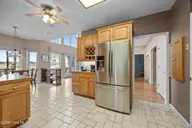 204 Tupelo Lane, Washington, NC 27889 — 3-bedroom waterfront home in Pamlico Plantation, Washington, NC, photo 11 of 44: Kitchen