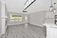 418 Summit Street, Aberdeen, NC 28315 — 4-bedroom home, Aberdeen, NC, photo 8 of 41: dining-living room