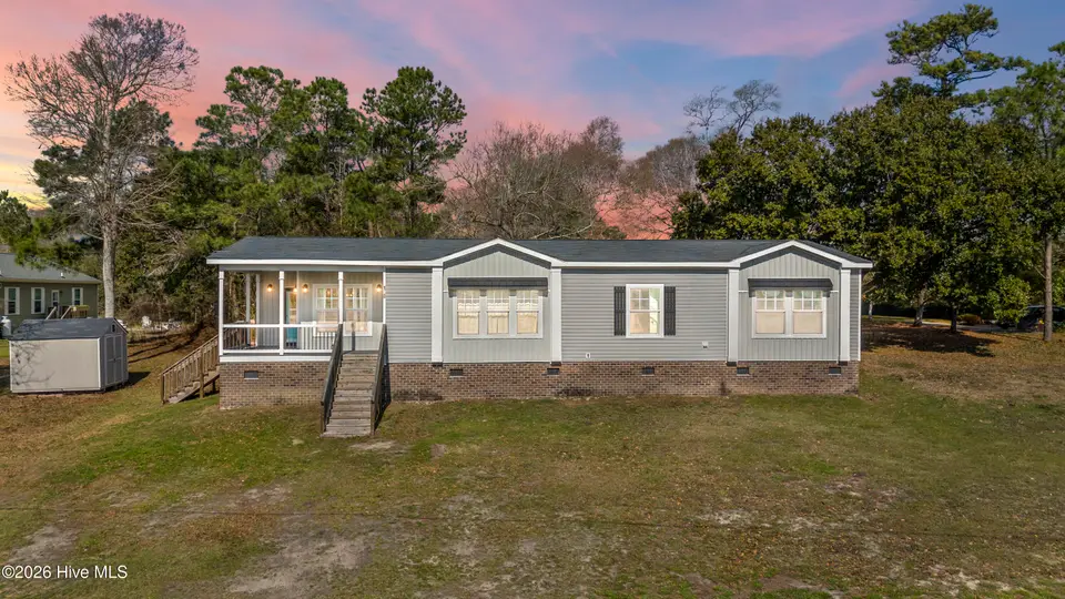 120 Moores Landing Road, Hampstead, NC 28443 — 3-bedroom manufactured home in Moores Landing, Hampstead, NC, photo 1 of 51: 1_virtual twilight