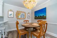 323 Brook Lane, Newport, NC 28570 — 3-bedroom waterfront home in Barnesfield, Newport, NC, photo 11 of 34: Eat In Kitchen