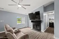 130 Nicole Court, Jacksonville, NC 28540 — 3-bedroom home in Pine Forest Acres, Jacksonville, NC, photo 6 of 43: Living Room 2