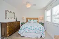 2909 Pointe West Drive 3b1, Emerald Isle, NC 28594 — 2-bedroom waterfront condo in Pier Pointe, Emerald Isle, NC, photo 16 of 34: Primary Bedroom Suite, V2