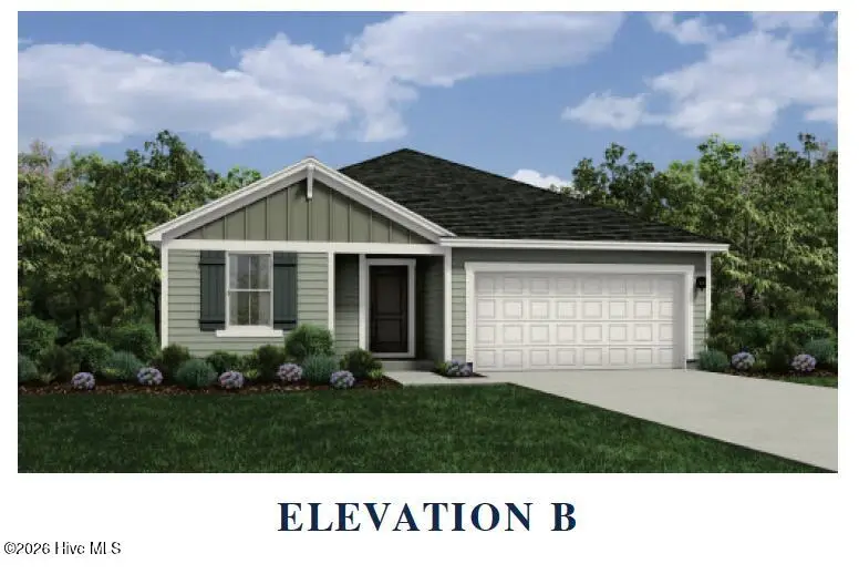 106 Nesbitt Court, Jacksonville, NC 28546 — 3-bedroom home in Muscadine, Jacksonville, NC, photo 1 of 32: Exterior Rendering