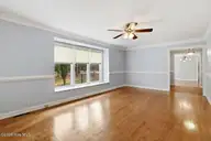 401 Yearling Drive, Goldsboro, NC 27534 — 3-bedroom home in Stratford Acres, Goldsboro, NC, photo 7 of 53: 401 Yearling Dr-Formal Living Room View