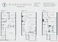3103 St James Drive SE, Southport, NC 28461 — 4-bedroom townhome in St James, Southport, NC, photo 7 of 9: Interior Residence Floorplan