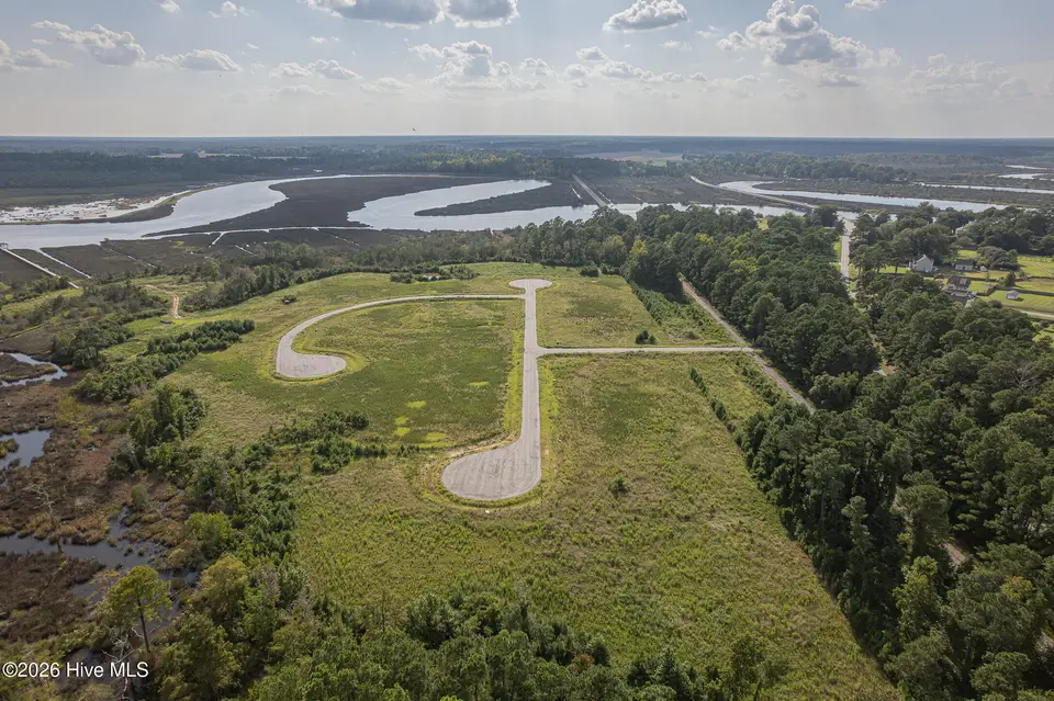 105 16 Southern Marsh Way, Stella, NC 28582 — waterfront lot in Stella Landing, Stella, NC, photo 1 of 18: 1 Stella Landing Drone 5, Stella NC 2858