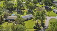 2912 Newport Circle, Newport, NC 28570 — 3-bedroom home in Village Heights, Newport, NC, photo 14 of 22: Aerial