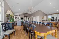1608 Ocean Drive, Emerald Isle, NC 28594 — 5-bedroom waterfront home in Emerald Isle By The Sea, Emerald Isle, NC, photo 15 of 64: Dining Room