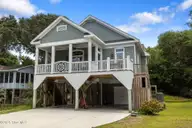 1207 Timber Trail, Emerald Isle, NC 28594 — 4-bedroom waterfront home, Emerald Isle, NC, photo 1 of 63: 1207 Timber Trail