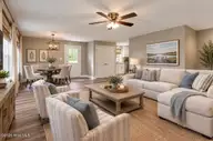 610 Lakeview Drive, Nashville, NC 27856 — 3-bedroom home, Nashville, NC, photo 10 of 41: Living Room Virtual Staging