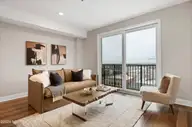 14 Grace Street 920, Wilmington, NC 28401 — 1-bedroom condo in River Place, Wilmington, NC, photo 8 of 26: Living Area w/ city view