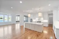 515 Martin Livestock Road, Princeton, NC 27569 — 5-bedroom waterfront home in Lakeview Estates, Princeton, NC, photo 12 of 52: DSC04739-Kithcen with water view