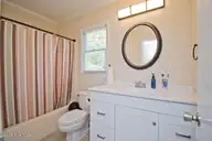 915 Sunset Boulevard, Newport, NC 28570 — 3-bedroom waterfront home in Sound View Park, Newport, NC, photo 18 of 55: Main Level Bath