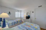 1505 Salter Path Road 435, Indian Beach, NC 28512 — 3-bedroom waterfront condo in Summer Winds Condominiums, Indian Beach, NC, photo 20 of 28: Bedroom TWINS 2