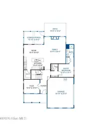 500 Grist Mill Court, Aberdeen, NC 28315 — 4-bedroom home in Bethesda Forest, Aberdeen, NC, photo 2 of 3: First Floor