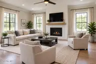 4056 Northwest Road, Leland, NC 28451 — 3-bedroom home in Northwest, Leland, NC, photo 2 of 5: Ai generated living room