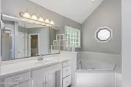 209 E Palmer Drive, New Bern, NC 28560 — 3-bedroom home in Carolina Pines, New Bern, NC, photo 16 of 54: Primary Bath