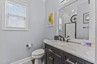 118 Sandy Springs Road, Aberdeen, NC 28315 — 4-bedroom home in Sandy Springs, Aberdeen, NC, photo 14 of 40: 1st Floor Guest Bath
